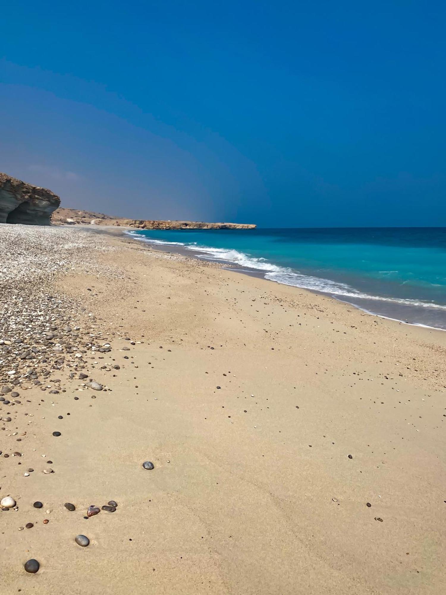 Wadi shab guest house Tiwi Esterno foto